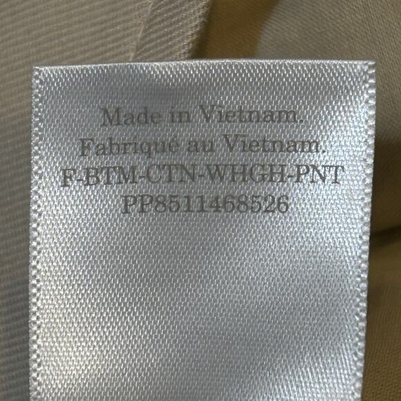 Everlane Way High Drape Pant Wide Leg Hi-Rise Sandstone Women 8S Inseam 29 NWT - Picture 11 of 13